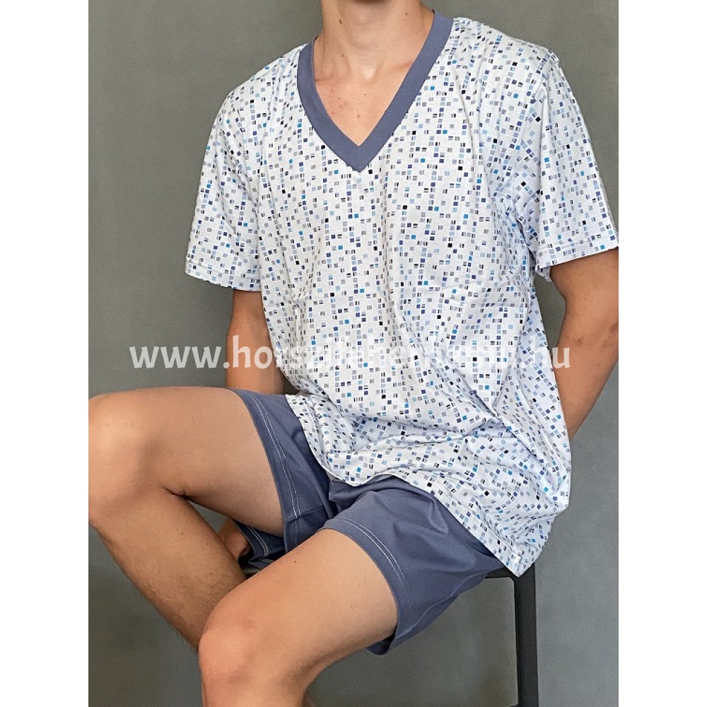 KO-GO férfi rövidnadrágos pizsama (566)